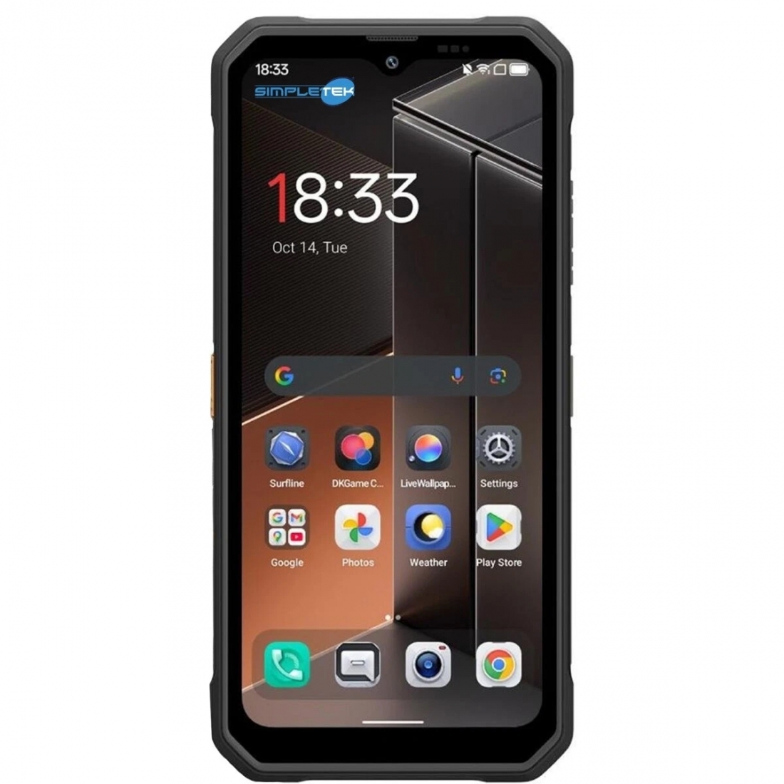 Blackview Fort 100 6.56 8+128GB Black LTE Dual Sim